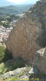 Muralla de Jan. Torren Sur III. Lienzo cristiano a intramuros
