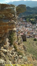 Muralla de Jan. Torren Sur IV. Vistas desde el portillo