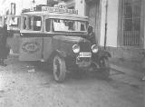 Historia de Valdepeas de Jan. Foto antigua. Desde la Carretera de Circunvalacin