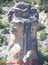 Caon de Pitillos. Formacin de piedra caliza