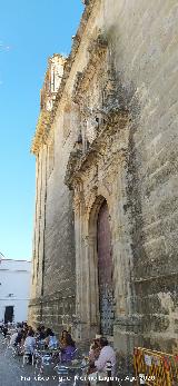 Iglesia del Salvador. Fachada a la Calle El Salvador