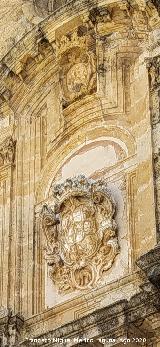 Iglesia del Salvador. Escudos