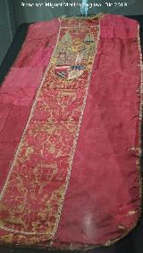 Iglesia de San Miguel Arcngel. Casulla de las Navas de Tolosa