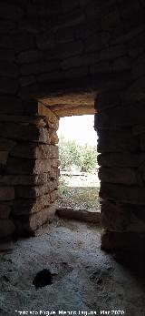 Caracol de la Terraza de los Prietos. Puerta