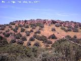 Herrera la vieja. Formaciones de piedra cerca del yacimiento