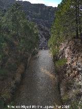 Pantano de Aguascebas. Aliviadero