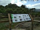 Mirador del Enebral. Panel