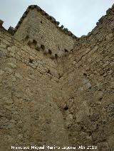 Castillo de Barcience. Torre del Homenaje desde el patio de armas