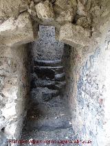 Castillo de Barcience. Escaleras