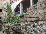 Muralla de Salamanca. Muralla en la Cueva de Salamanca