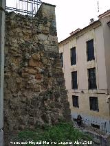 Muralla de Salamanca. Muralla en la Cueva de Salamanca