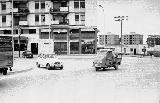 Avenida de Madrid. Cruce de la Avenida Madrid con Ruiz Jimnez foto antigua