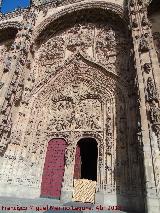 Catedral Nueva. Fachada Principal. Portada del Nacimiento