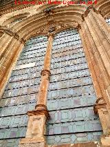 Catedral Nueva. Fachada Principal. Ventana central