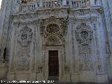 Catedral Nueva. Coro. Puerta bajo el rgano del Evangelio