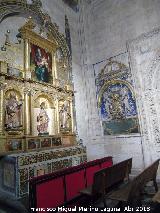 Catedral Nueva. Capilla de San Bartolom. Retablo