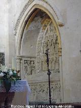 Catedral Vieja. Capilla Mayor. Sepulcro