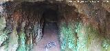 Socav�n romano de Las Monedas. Interior