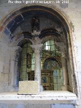 Catedral Vieja. Capilla de San Salvador. Ventana izquierda