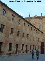 Casa de los Gatos. Lateral del Patio de Escuelas