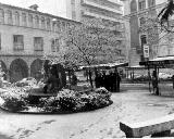 Plaza Den Mazas. Foto antigua