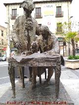 Monumento a Alberto Churriguera y al Conde Francos. 