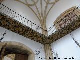 Colegio del Arzobispo Fonseca. Balcn interno de la capilla