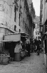 Callejn de las Flores. Foto antigua