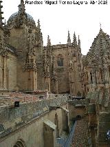 Catedral Vieja. Pasarela hacia la Torre del Gallo. 