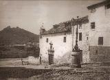 Plaza de San Flix. Foto antigua