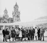 Edificio de Tejidos Gangas. Foto antigua. Azotea