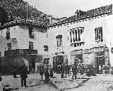 Muralla de Jan. Torren de la Calle lamos. Foto antigua