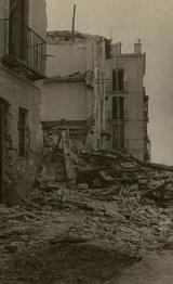 Plaza de San Ildefonso. Bombardeo de Jan 1937