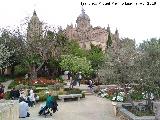 Huerto de Calixto y Melibea. Con la catedral al fondo