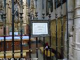 Convento de San Esteban. Capilla de Santa Catalina de Siena. 