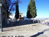 Plaza de Santa Mara. Parte baja de la plaza