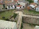 Castillo de la Coracera. Muralla. Desde la Torre del Homenaje