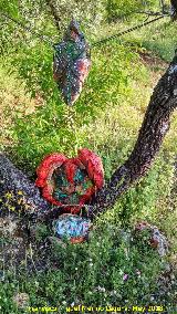 Casa Hippie de la Colonia. Escultura