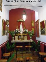 Casa del Santero de San Rafael. Capilla de la Virgen de Ftima