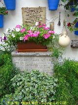 Casa del Santero de San Rafael. Inscripcin