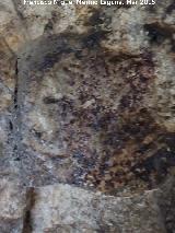 Pinturas rupestres de la Cueva de los Herreros Grupo IV. Restos de pintura