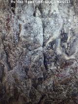 Pinturas rupestres de la Cueva de los Herreros Grupo IV. Barras
