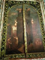 Santuario de las Reliquias. Puertas del retablo
