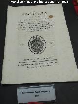 Guerra anglo-espaola (1796-1802). Declaracin de Guerra a Inglaterra 1796. Exposicin Palacio Villardompardo - Jan