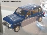 Renault 4. Miniatura en tienda en Jan