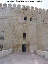 Torre de la Calahorra. Entrada desde el puente