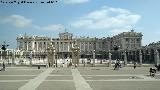 Palacio Real. Plaza de la Armera. 