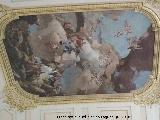 Palacio Real. Saln de Alabarderos. Fresco del techo