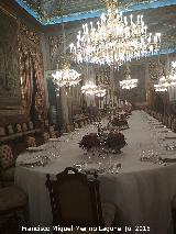 Palacio Real. Comedor de Gala. 