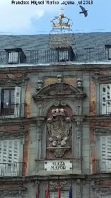 Plaza Mayor. Placa